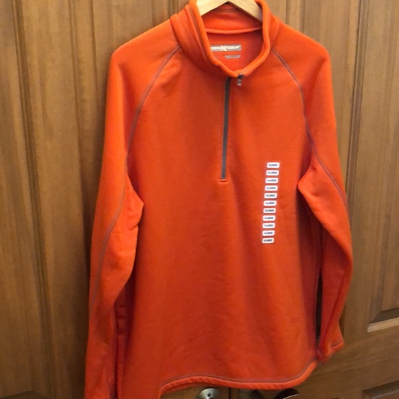 Zeroxposur men’s 3/4 zip orange jacket size XL - Picture 4 of 7